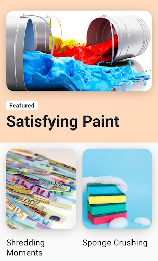 Android application Oddly Satisfying Videos App screenshort