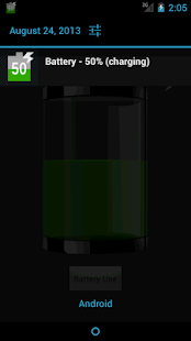 Battery Indicator Bildschirmfoto