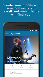 MySecretSanta - Social network Screenshot