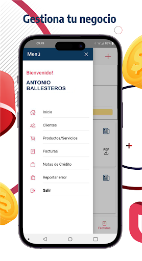 Sirio: Facturación electrónica Screen 3
