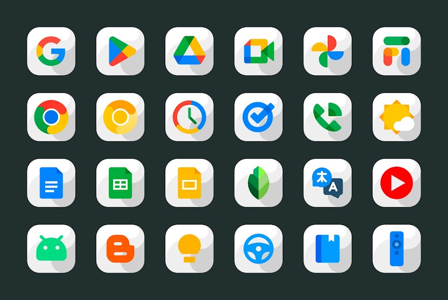 Maahes White - Icon Pack 4.7 APK + Mod (Paid for free / Patched) for Android