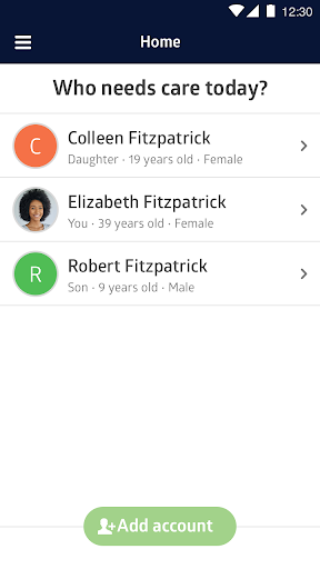 Android application Apnea Telehealth screenshort