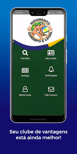 Android application Movimento Garimpo é Legal screenshort