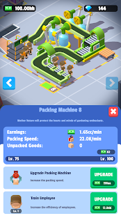 Idle Courier Tycoon - Manajer Bisnis 3D