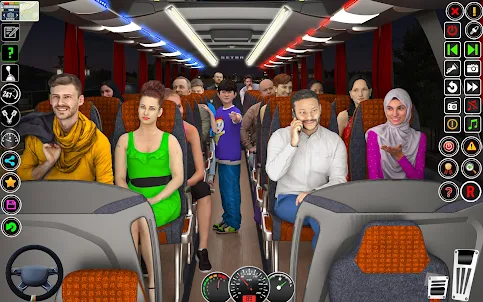 バス運転手ゲーム: バスシミュレーター
