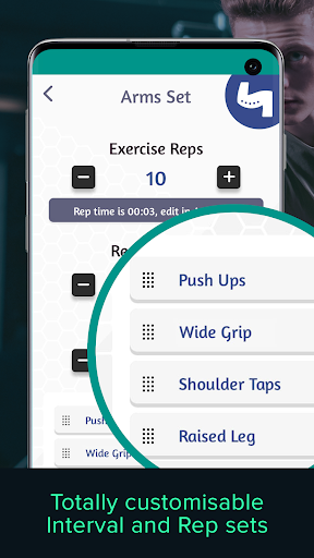 Tabata hiit interval gym timer Screen 3