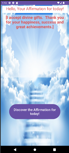 Affirmations for today Screen 2