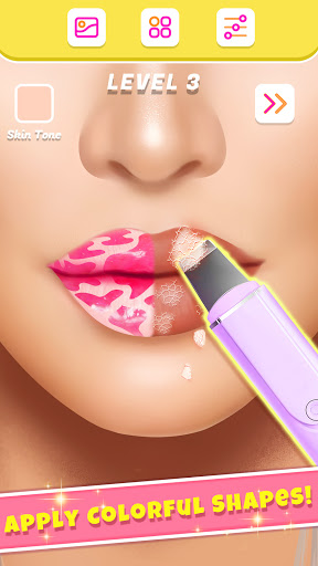 Lip Art Makeup Artist - Relaxing Girl Art Games 1.3 screenshots 4