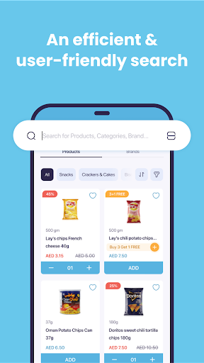 Drops: Food & Grocery Shopping Screen 3