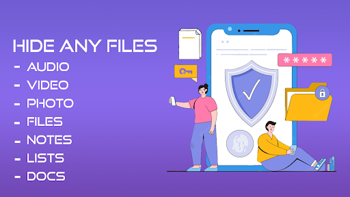 Android application Calculator Vault - Hide Files screenshort