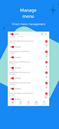 Android application Feenix Merchant App screenshort