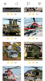 Helicopter Mosaic Puzzles 1.2 APK screenshots 3