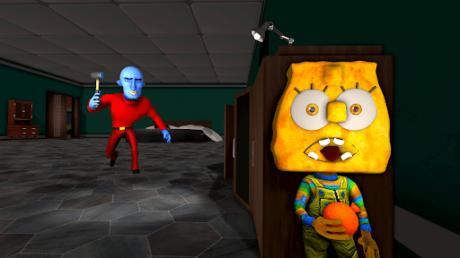 Scary Neighbor Sponge Secret Screen 3