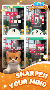 Cat Wordscapes - Puzzle Game