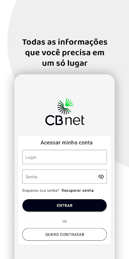 Android application CBNet Clientes screenshort