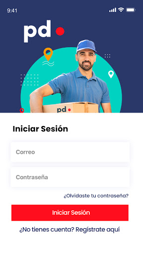 Pakke Driver Screen 2