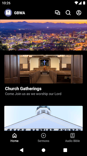 Android application Grace Baptist West Asheville screenshort