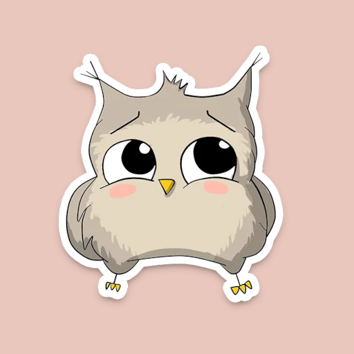 Owl Stickers for WhatsApp