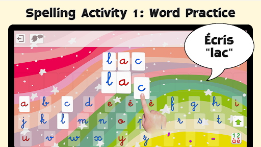 Screenshot of French Words - Learn spelling