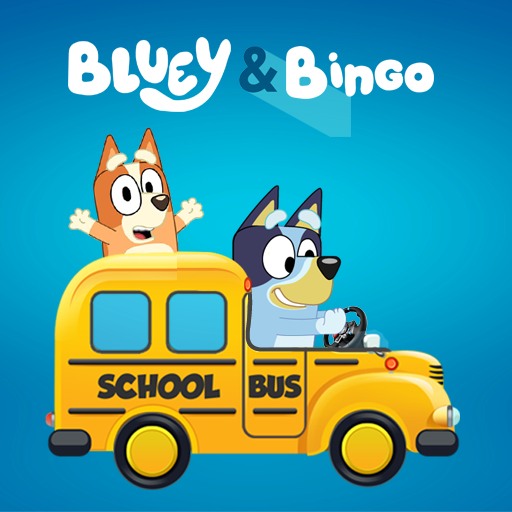 Bluey and Bingo Car