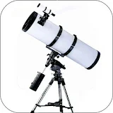Telescope simulator camera icon