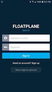 Floatplane  screenshots 1