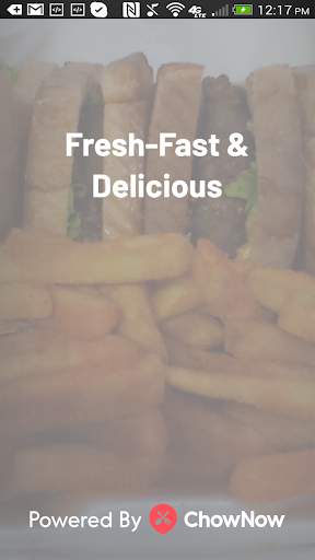 Android application Fresh-Fast & Delicious screenshort
