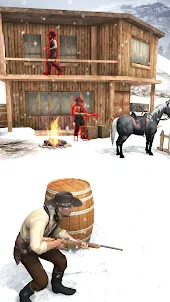 Wild West Sniper: Cowboy Games