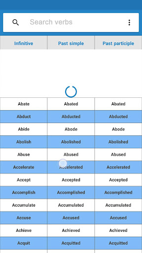 English Verb forms Screen 3