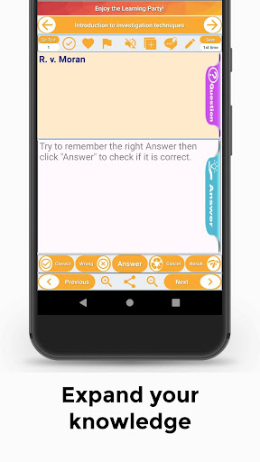 Legal Investigation Techniques