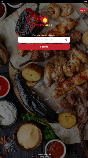 Android application Tasty Grill screenshort