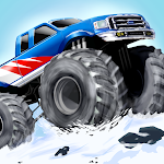 Cover Image of Télécharger Monster Stunts - jeu de course de cascades de camions monstres  APK