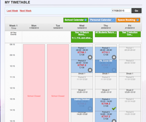ELM SCHOOLS Screen 2