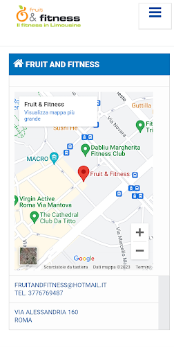 FruitandFitness Screen 2