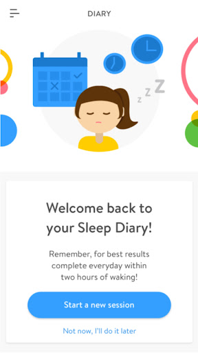 Screenshot of doze: goodnight mind for teens