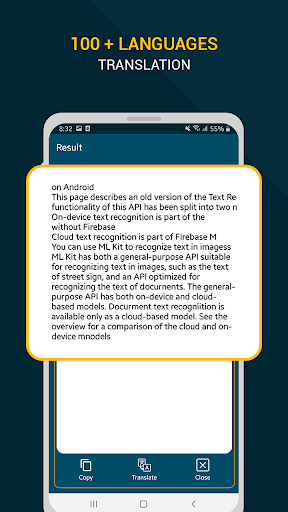 Camera Translator Voice Image Screen 3