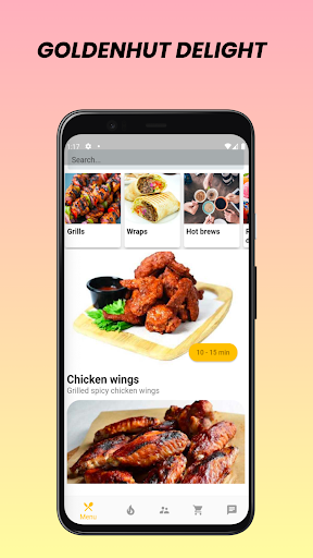 Android application Goldenhut Delight screenshort