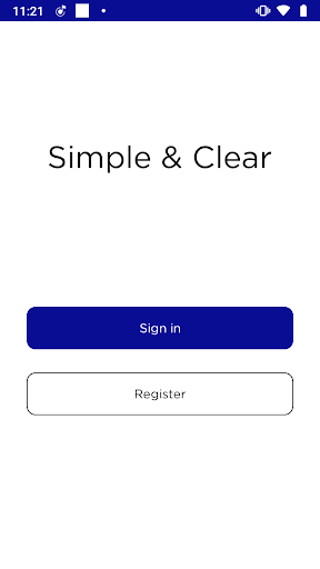 Android application Simple and Clear English Gramm screenshort