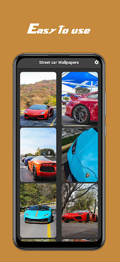 Android application Street car Wallpapers screenshort