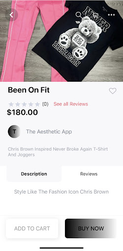 The Aesthetic App Screen 2