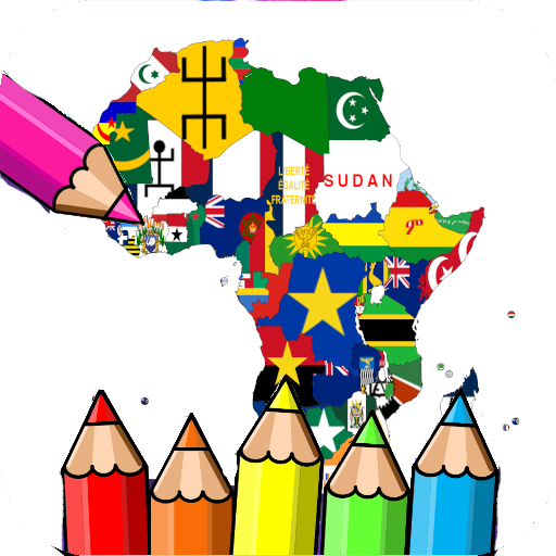African flags coloring book Download on Windows