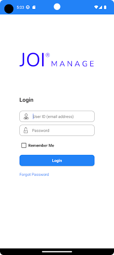 JOIManage Screen 2