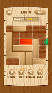 붉은 나무 차단 해제 - 퍼즐 게임
