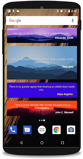Android application Quote of the Day (Widget) screenshort