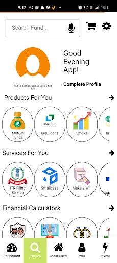 Android application SamVriddhi screenshort