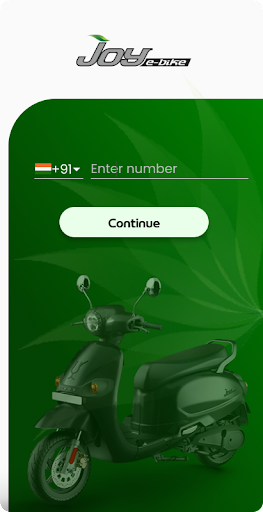 Android application Joy E-Bike Mihos screenshort