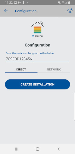 Android application T-Direct screenshort