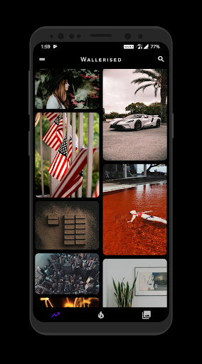 Android application Wallerised - Wallpapers from U screenshort