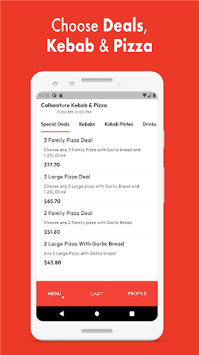 Caboolture Kebab Pizza Screen 2