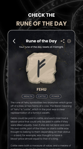 Rune Reading: Runic divination Screen 2